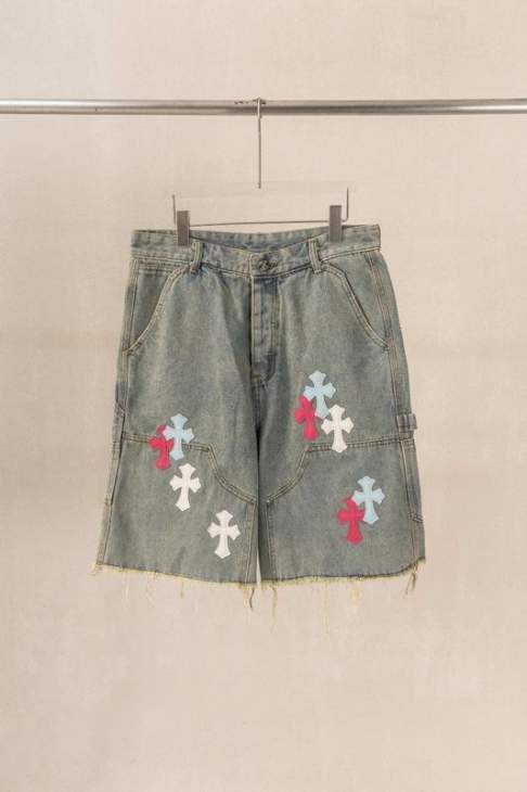 Picture of Chrome Hearts Jeans Short _SKUChromeHeartsS-XLhgntx408875